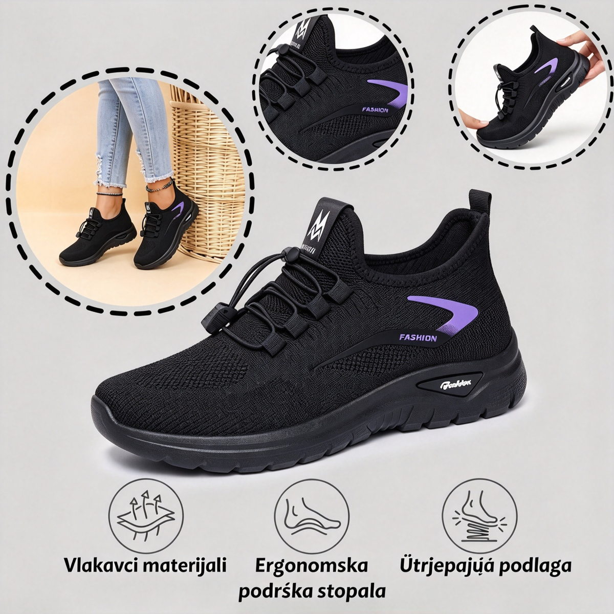 【⏰Posljednji dan, 50% popusta! Ne propustite!】Ergonomski dizajnirane ortopedske cipele s apsorpcijom udaraca, ✅️Zdrave ortopedske cipele posebno dizajnirane za europske žene.