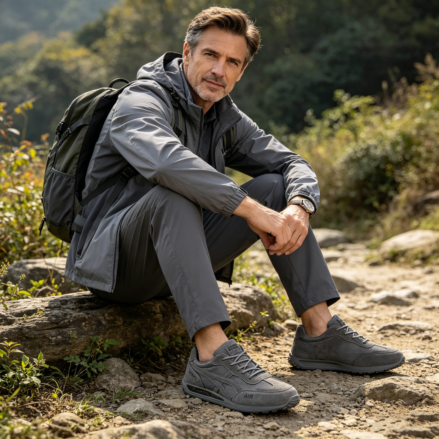 🔥 Današnja posebna ponuda s popustom od 50%🎁Muške ortopedske cipele za hodanje ✅ Prozračne i neklizajuće - Recite zbogom bolovima u stopalima i uživajte u cjelodnevnoj udobnosti!