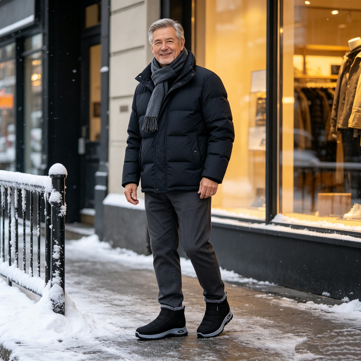 🎉Današnja posebna ponuda: 50% popusta – Ne propustite! ⏰Ergonomske zimske ortopedske cipele za ublažavanje bolova u stopalima, koljenima i leđima – unisex