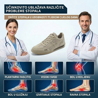 🔥 Današnja posebna ponuda – uštedite 65 EUR🎁Muške ortopedske cipele za hodanje ✅ Prozračne i neklizajuće - Recite zbogom bolovima u stopalima i uživajte u cjelodnevnoj udobnosti!