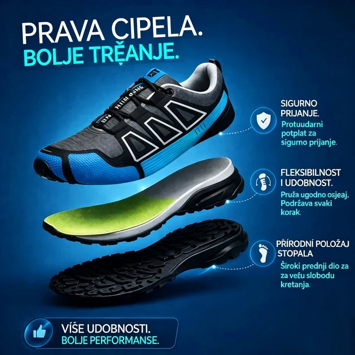🔥 50% popusta | ortopedske cipele Soaklo® | Pruža potporu svodu stopala, ublažava bol i olakšava hodanje | Pogodno za muškarce i žene.