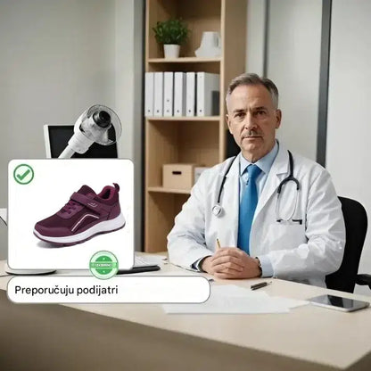 【⏰Posljednji dan, 50% popusta! Ne propustite!】Ergonomski dizajnirane ortopedske cipele s apsorpcijom udaraca, ✅️Zdrave ortopedske cipele posebno dizajnirane za europske žene.