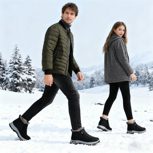 🎉Današnja posebna ponuda: 50% popusta – Ne propustite! ⏰Ergonomske zimske ortopedske cipele za ublažavanje bolova u stopalima, koljenima i leđima – unisex