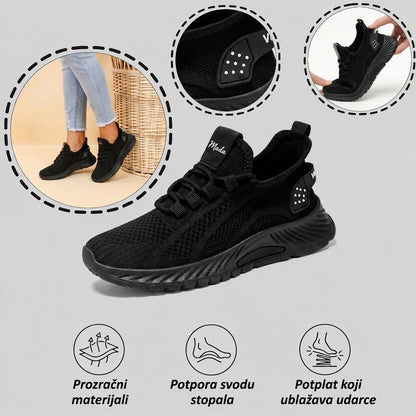 【⏰Posljednji dan, 50% popusta! Ne propustite!】Ergonomske ortopedske cipele s apsorpcijom udaraca, ✅️zdrave ortopedske cipele dizajnirane posebno za europske žene.