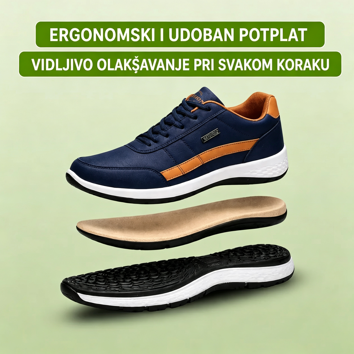 🎁Zadnji dan za 50% popusta, ne propustite! ⏰Izrađeno od australske teleće kože🐂Potpora za stopala - ublažava bol u stopalima✅Ručno šivano, vodootporno i neklizajuće