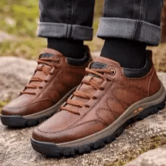⏰Popust od 50% danas – Ne propustite priliku!🐂Ortopedske cipele od goveđe kože za muškarce, vodootporne i protuklizne,🦶koje ublažavaju bolove u stopalima.