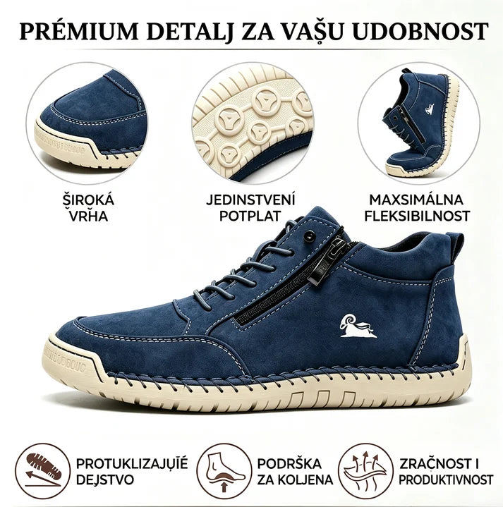🔥 Ušteda od 73€ – Ne propustite | Odabrana obuća od teleće kože – ortopedske cipele – 👞 – izdržljive, protuklizne i vodootporne | potpora svodu stopala, ublažavanje boli, unisex