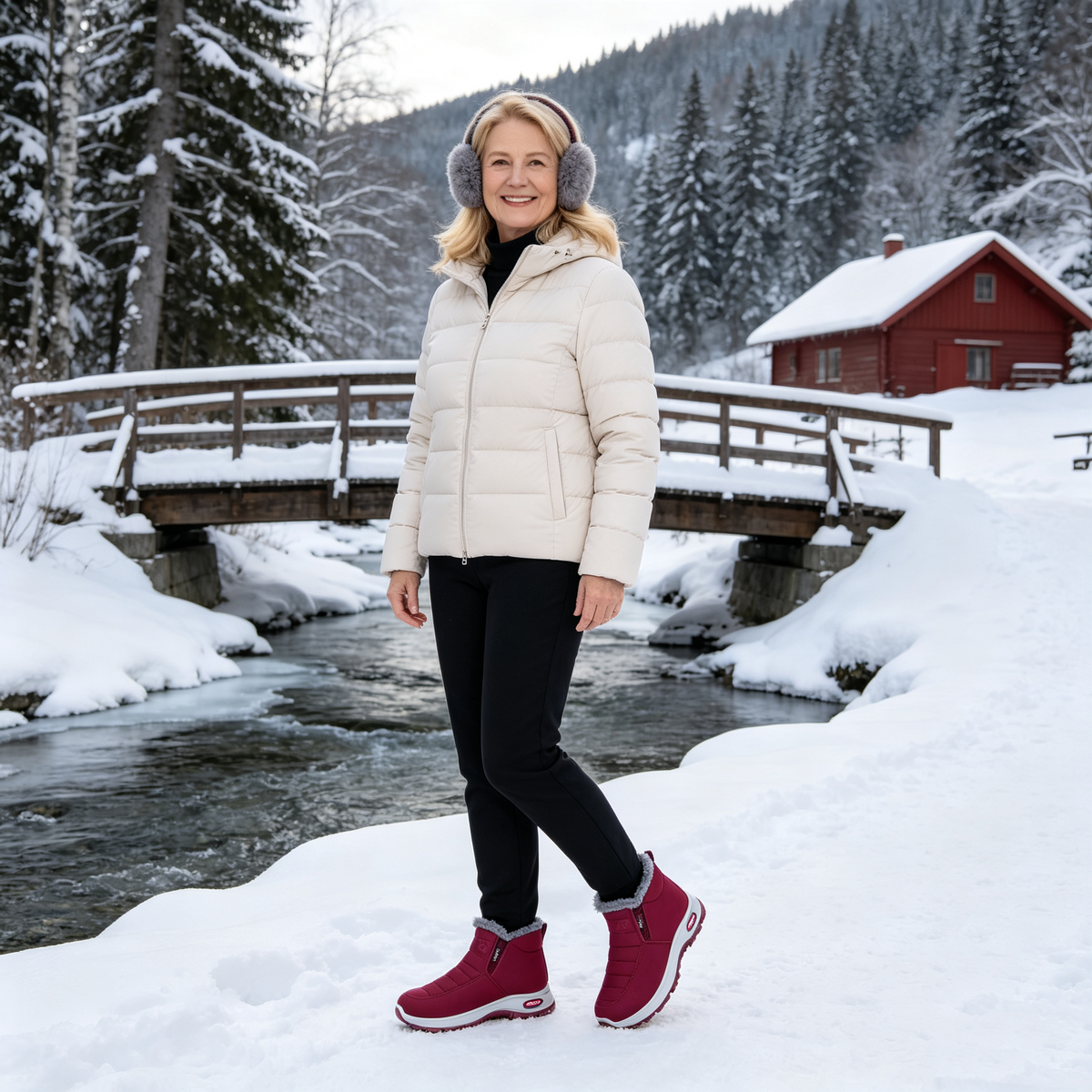 🎉Današnja posebna ponuda: 50% popusta – Ne propustite! ⏰Ergonomske zimske ortopedske cipele za ublažavanje bolova u stopalima, koljenima i leđima – unisex