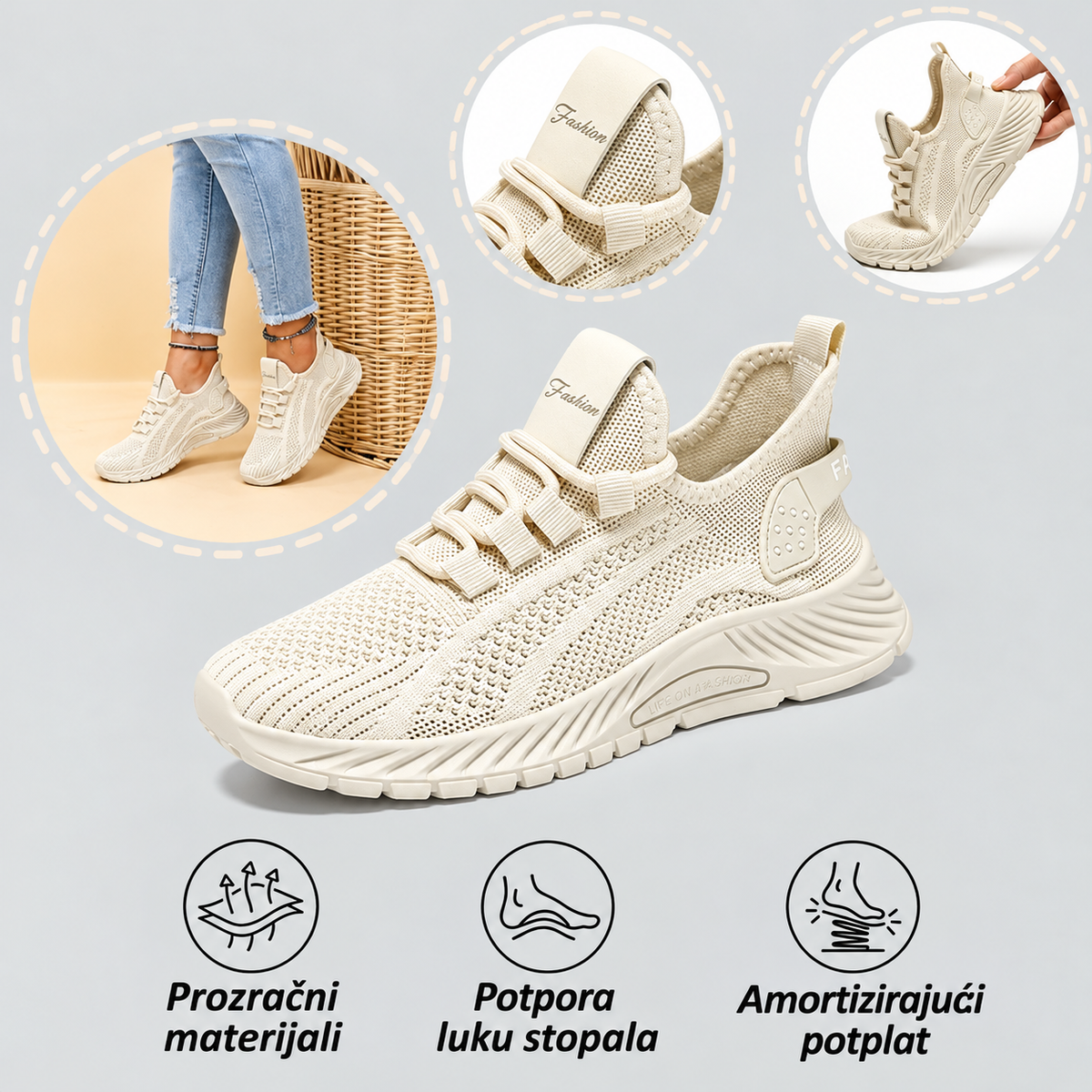 【⏰Posljednji dan, 50% popusta! Ne propustite!】Ergonomske ortopedske cipele s apsorpcijom udaraca, ✅️zdrave ortopedske cipele dizajnirane posebno za europske žene.