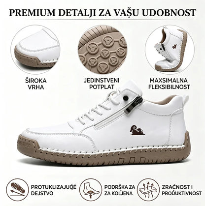 🔥 Ušteda od 73€ – Ne propustite | Odabrana obuća od teleće kože – ortopedske cipele – 👞 – izdržljive, protuklizne i vodootporne | potpora svodu stopala, ublažavanje boli, unisex