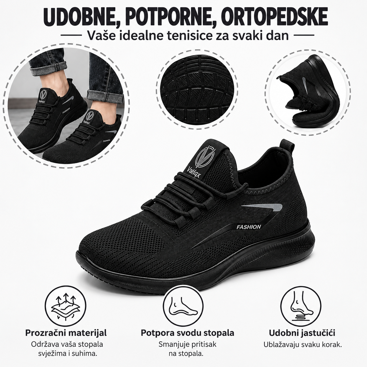 🎉Zadnji dan - 50% popusta ✅ Ortopedske cipele za zdravlje posebno dizajnirane za osobe s problemima stopala za ublažavanje bolova u leđima, zglobovima i stopalima.