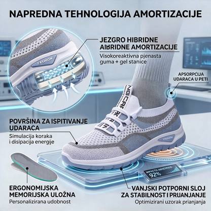 【🎁Posljednji dan s 50% popusta – ne propustite!】Ergonomske ortopedske cipele s potporom svoda stopala✅️, koje vam omogućuju hodanje bez boli👞