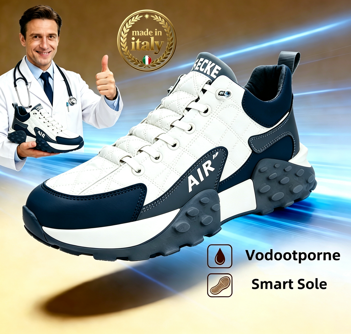 SOAKLO® |【🎁Vremenski ograničena ponuda】🔥Ergonomske ležerne ortopedske cipele👞Potpora za svod stopala - Ublažava bol u stopalima i čini hodanje ugodnijim✅