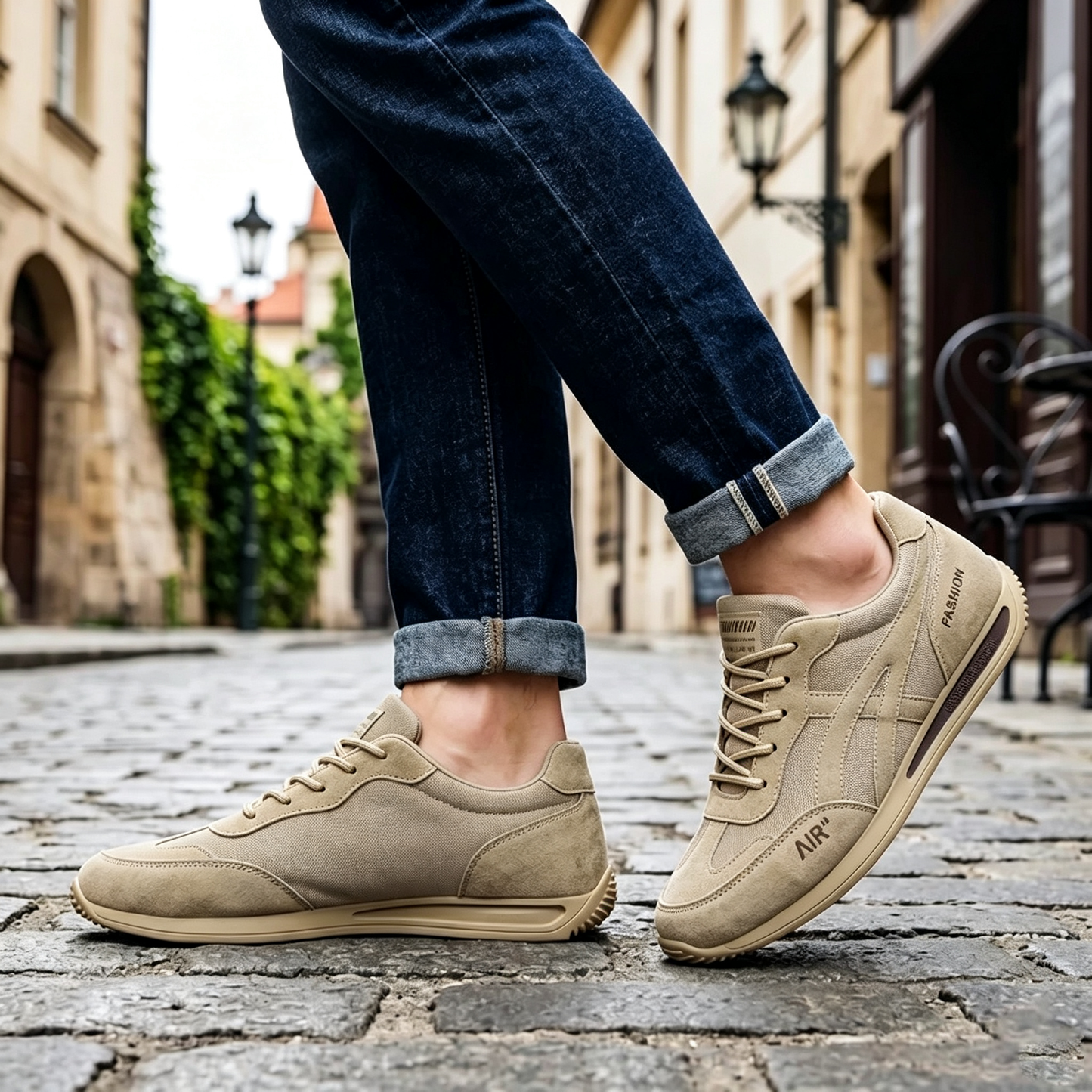 🔥 Današnja posebna ponuda s popustom od 50%🎁Muške ortopedske cipele za hodanje ✅ Prozračne i neklizajuće - Recite zbogom bolovima u stopalima i uživajte u cjelodnevnoj udobnosti!