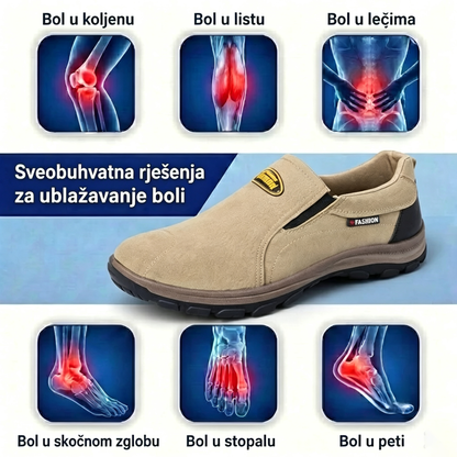 🎁Zadnji dan za 50% popusta, ne propustite! ⏰Izrađeno od australske teleće kože🐂Potpora za stopala - ublažava bol u stopalima✅Ručno šivano, vodootporno i neklizajuće