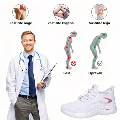 【⏰Posljednji dan, 50% popusta! Ne propustite!】Ergonomski dizajnirane ortopedske cipele s apsorpcijom udaraca, ✅️Zdrave ortopedske cipele posebno dizajnirane za europske žene.