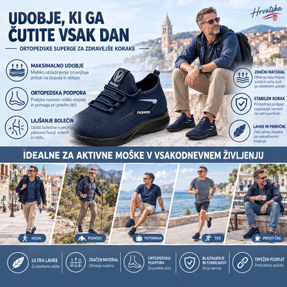 🎉Zadnji dan - 50% popusta ✅ Ortopedske cipele za zdravlje posebno dizajnirane za osobe s problemima stopala za ublažavanje bolova u leđima, zglobovima i stopalima.